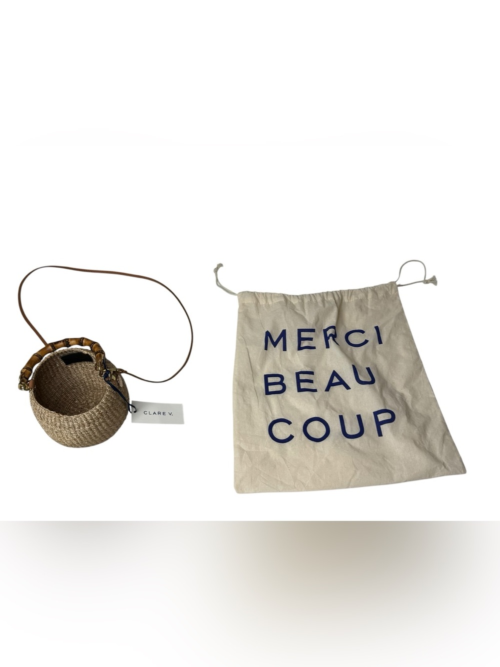 Clare V Pot de Miel ☀️ Tiny Straw Bag, Big Energy - Picture 10 of 15